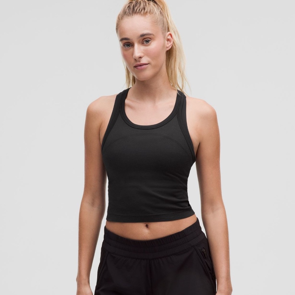 Lululemon Swiftly Tech Cropped Racerback Tank Top 2.0